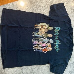 Rick and Morty Adult Small T shirt